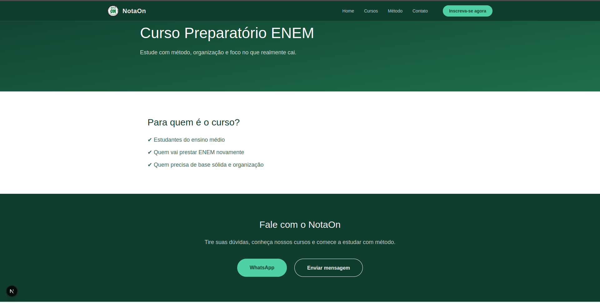 Análise e Desenvolvimento